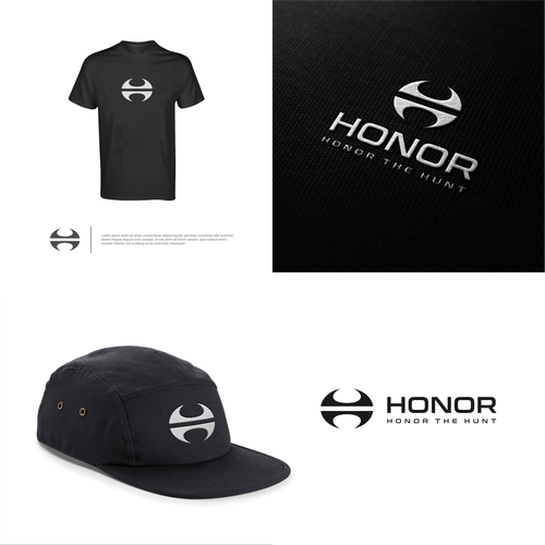 Design a masculine logo for HONOR HUNTING.com Diseño de blue09