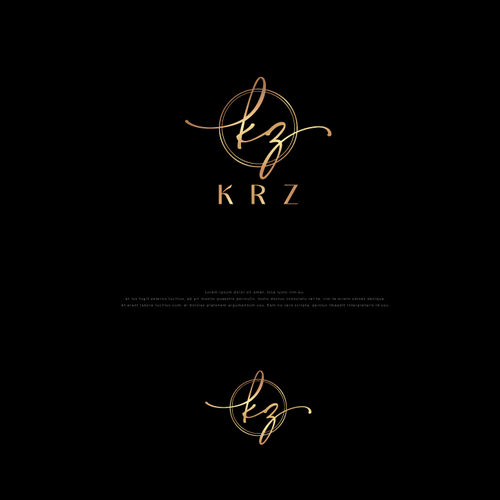 Personal Logo with design centered around the letter "Z" Design by CrissVons