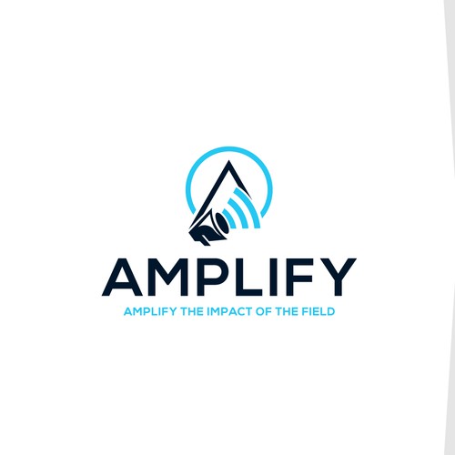 Amplify Logo Design by MotionPixelll™