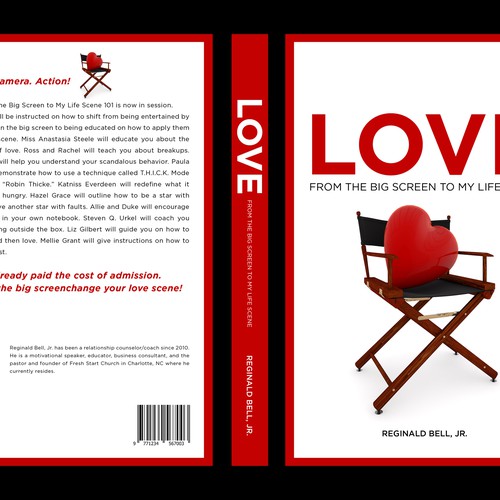 Lights. Camera. Action! Help us create a bestselling book cover! Design by AECANAP