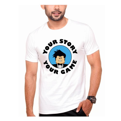 Create a unique t-shirt graphic for popular roblox game rocitizens, T-shirt  contest