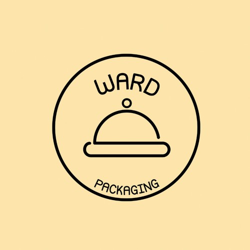 Create a simple premium logo for a food packaging company Logo design