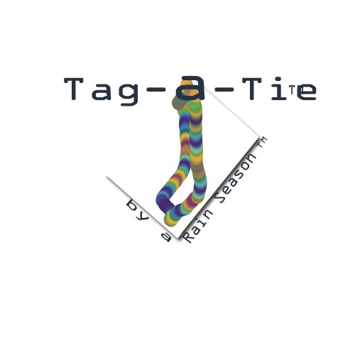 Tag-a-Tie™  ~  Personalized Men's Neckwear  Design por Mohib Ahmed