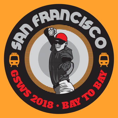 Design a Bold T-Shirt for San Francisco Athletes going to Softball World Series! Design by Jose Antonio Varela