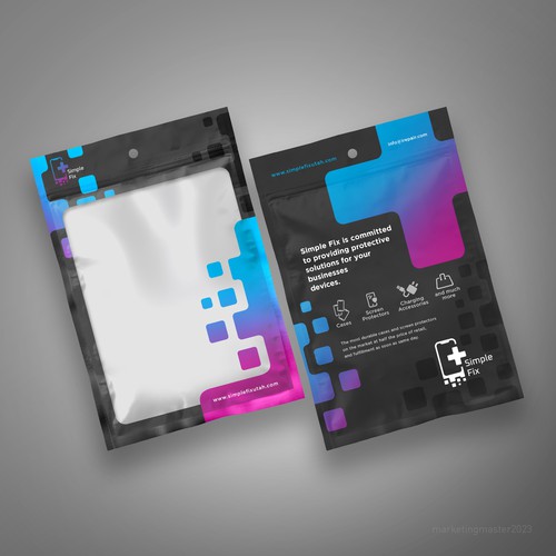 Simple Fix iPad Packaging Design Design by marketingmaster