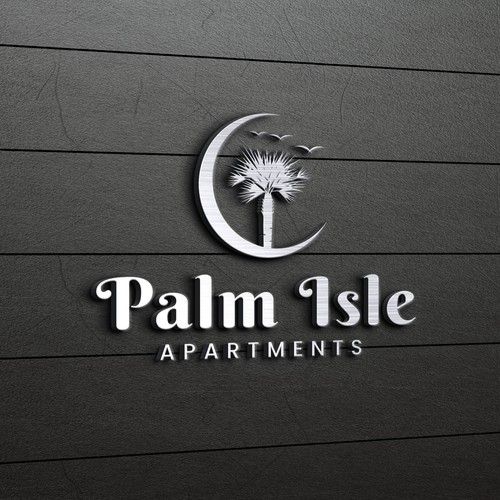 Rebrand/Redesign the logo for Palm Isle Apartments!! Design by Rav Astra