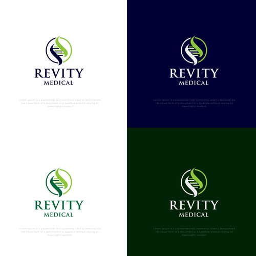 Revity Medical logo Design by Basit Iqbal