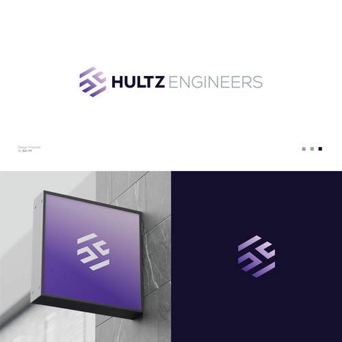 Design a clean powerful logo for Engineering Firm Design by AD-99™