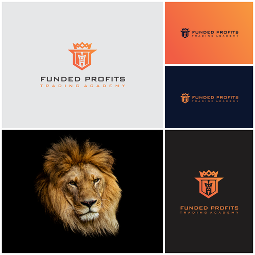 Strong Logo for helping young day traders with hustle win profits with next level trading skills. Design by Ikim