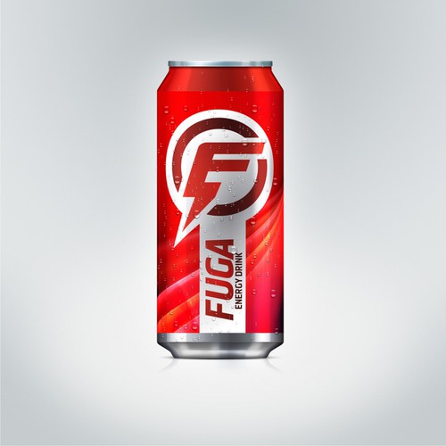 Create the next product label for Fuga Energy Drink Design by banana.heart