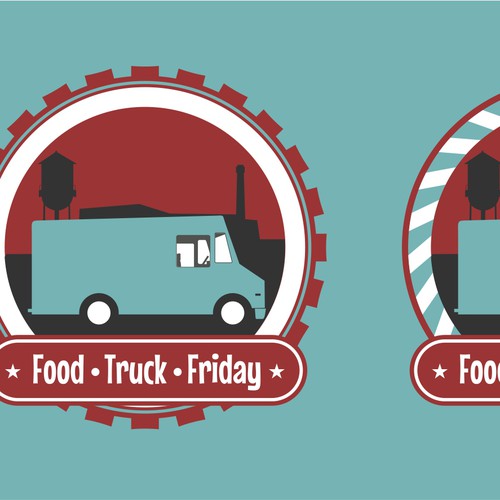 ONE OF THREE CONTESTS!!! FOOD TRUCK FRIDAY LOGO FOR MONROE COTTON MILLS Design by Noel Nicolas