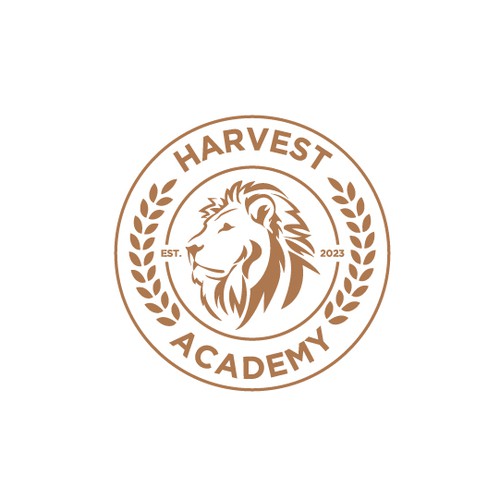 Harvest Academy Lions Mascot Design by |Alex|