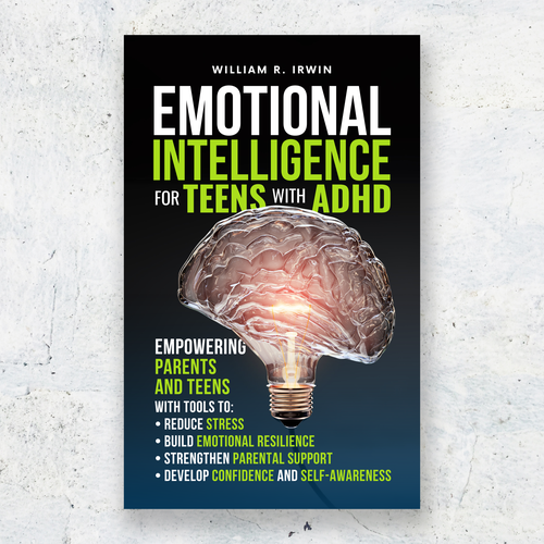 E-Book Cover Design for an Optimistic approach to addressing ADHD Design by DemokooDesign
