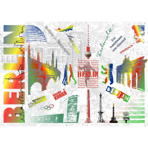 99designs Community Contest: Create a great poster for 99designs' new Berlin office (multiple winners) Design por t-projekt
