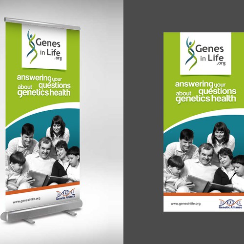 Create a conference poster for Genetic Alliance! Design by sougatacreative