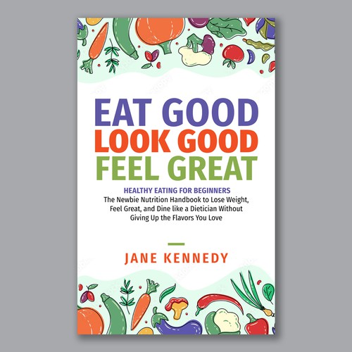 E-BOOK COVER - BEGINNER NUTRITION Design by Bluebubble