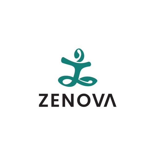 Zenova Logo: Revolutionary suite of health and wellness mobile apps Diseño de AH Designs ⭐️