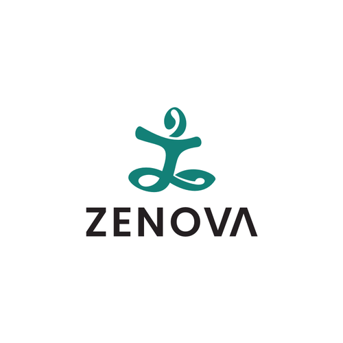 Zenova Logo: Revolutionary suite of health and wellness mobile apps Design by AH Designs ⭐️