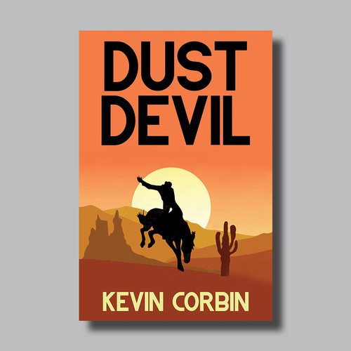 Dust Devil Cover Contest Design by Brushwork D' Studio