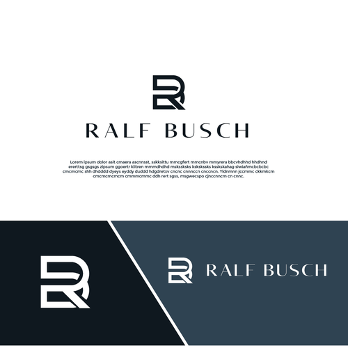 Designs | Ralf Busch Logo for Letter and Business Card | Logo design ...