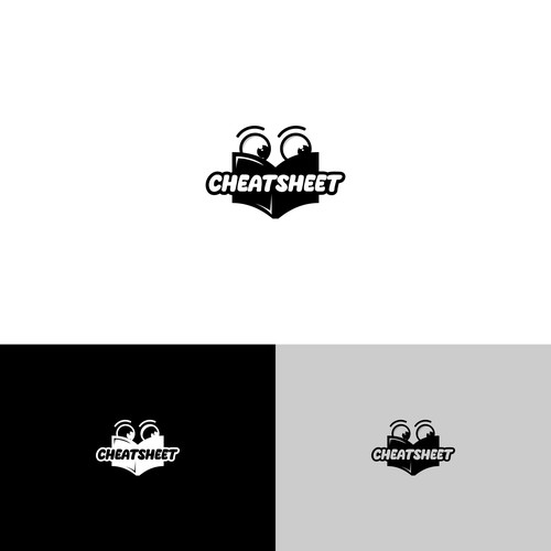 Unique descriptive combo mascot Logo that embodies the action of cheating on a test & shortcuts Design von opiq98
