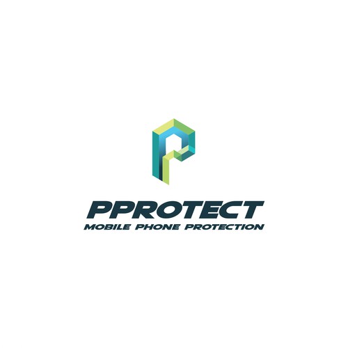 PPROTECT (Phone protect logo) (mobile cases and screen protectors) Design by BigLike