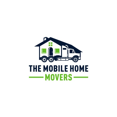 Top notch mobile home moving company need your logo design help Design by MagsArt