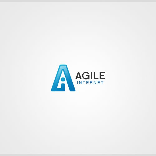 logo for Agile Internet デザイン by alygator™