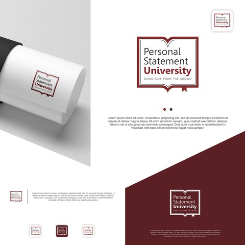 Design a logo for the online course Personal Statement University Design by Alfa.