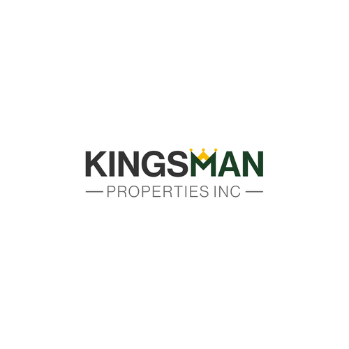 Kingsman Properties logo Design by Syed Ahzam