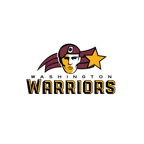 Community Contest: Rebrand the Washington Redskins  Diseño de JuMu Creative