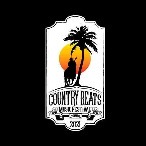 Iconic logo for iconic event for country music festivals in Florida Design by Jarvard