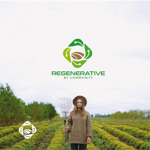 We provide digital communities, to learn/adopt regenerative agriculture... We need your help Diseño de thecube83