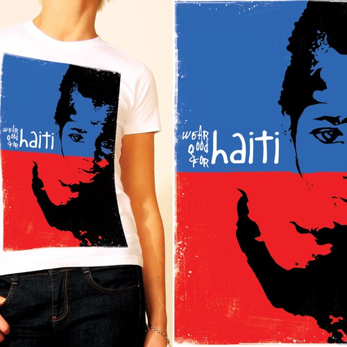 Wear Good for Haiti Tshirt Contest: 4x $300 & Yudu Screenprinter Design by icho