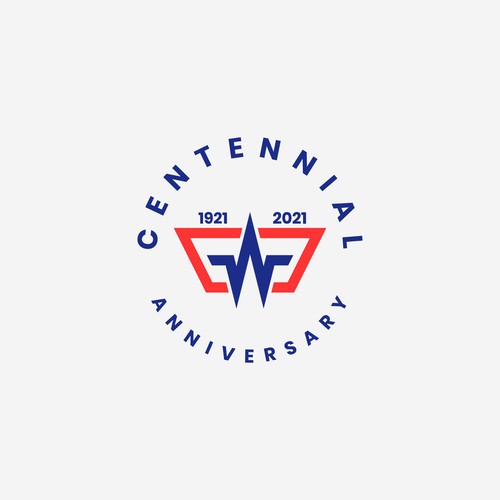 Centennial Anniversary Logo-ontwerp door Art Pen