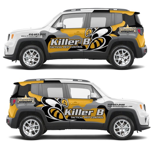 Striking wrap needed for Urban Pest control company Design by Kiky Rizki