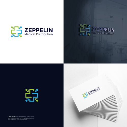 Logo design for medical device distributor Design by erp.std