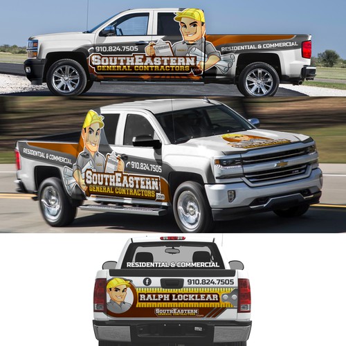 Create a JAW DROPPING Truck Graphics/Wrap Design by ssrihayak