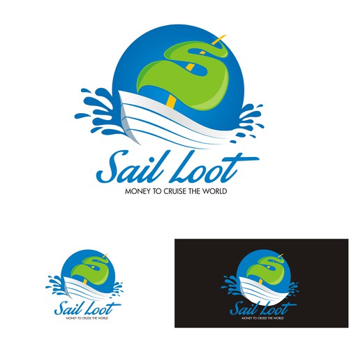 Create a Capturing  Modern Sailing and Traveling Funds Logo for Sail Loot Design by João Taboada