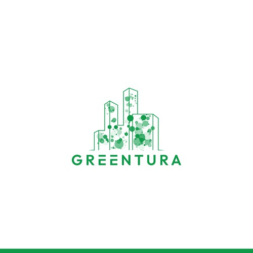 Our green roofs and buildings are craving for a smart logo Design by J'archhaus