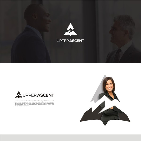 Design by deetskoink titled "Minimalist logo for Upper Ascent"