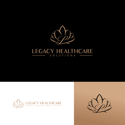 Elegant Professional Healthcare Staffing Logo (female owned) Design by horecca®