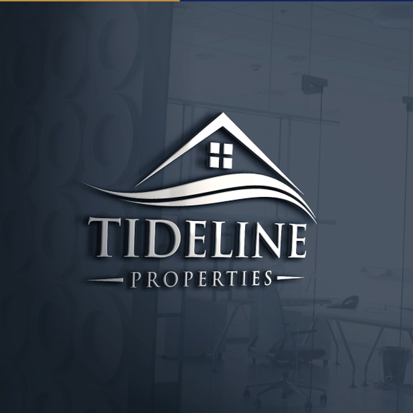 Design by Sevim. titled "Tideline Logo Design"