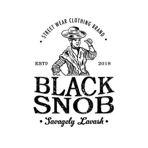 Black Snob Design by saripuspa