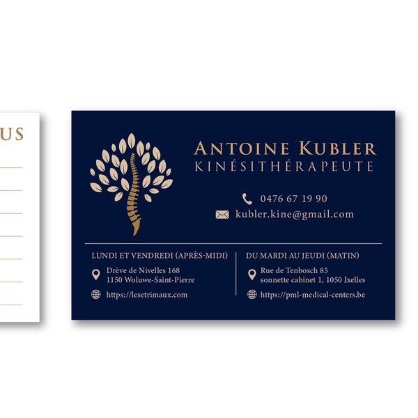 Design by Izmo Graphisme titled "Carte de visite "