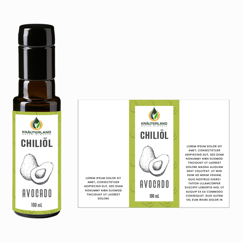 ChilliOil looking for a new label design - be part of an awesome brand Design by Sadaf Perwaiz