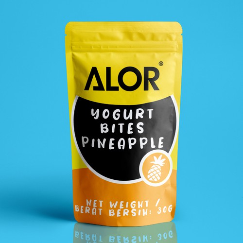 ALOR Yogurt Bites Design por Franklin Wold