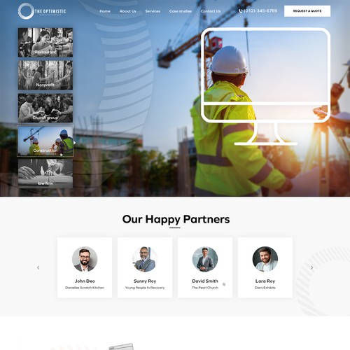 Create a Trendy New Webpage for an Half A Million Dollar-Value Website Agency Design by Pritesh P