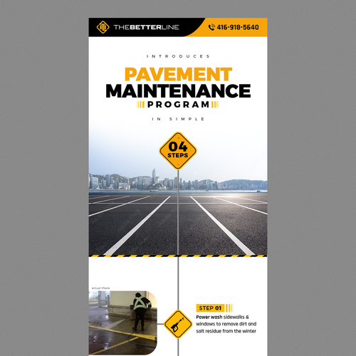 pavement maintenance Design by KashiArts