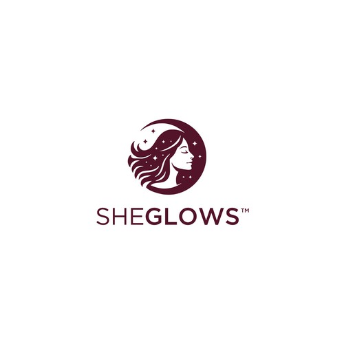 Let's help women glow! Design a beautiful logo for SheGlows Design by ms.logolady
